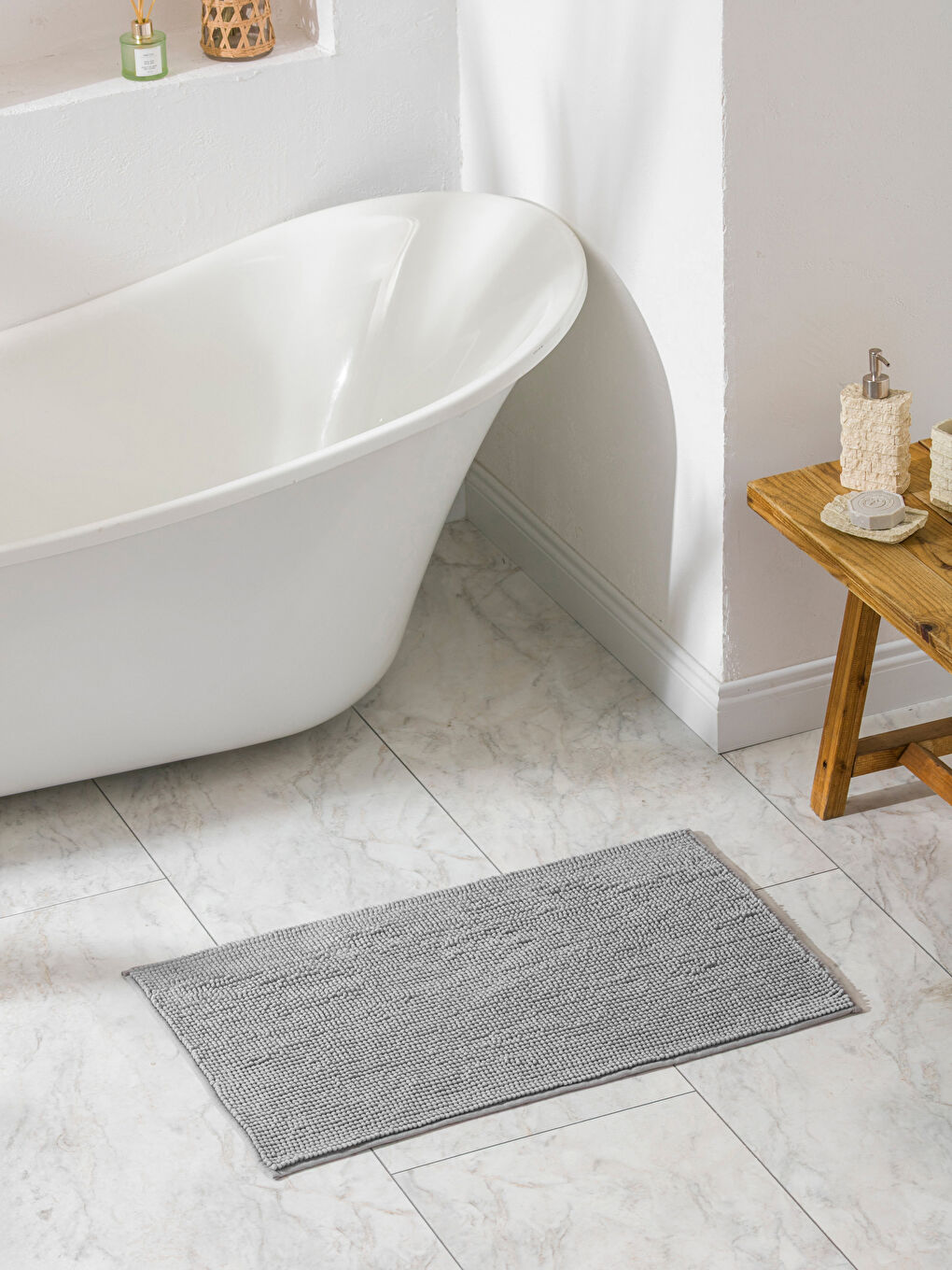 Covoraș de baie GRI