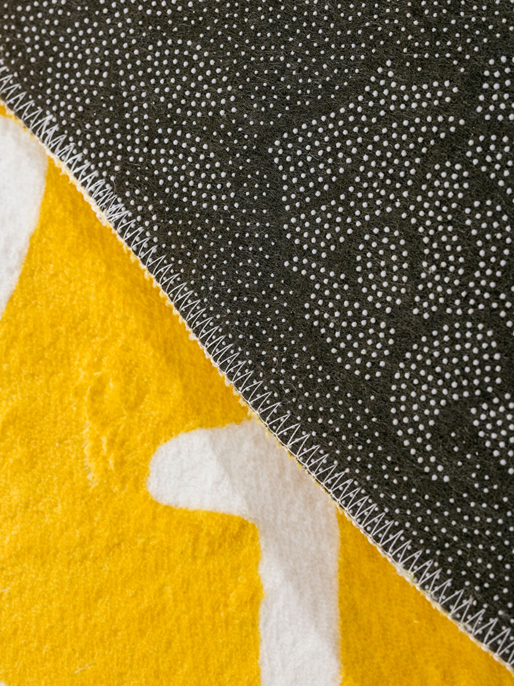 Lemon Figured Bath Mat 50x80 cm-2