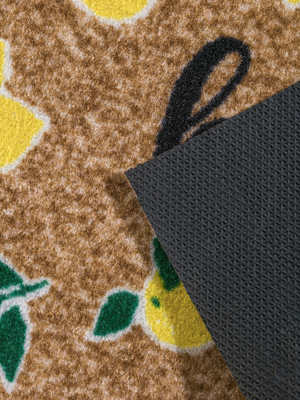 Karışık Limon Baskılı Kapı Önü Paspası-1