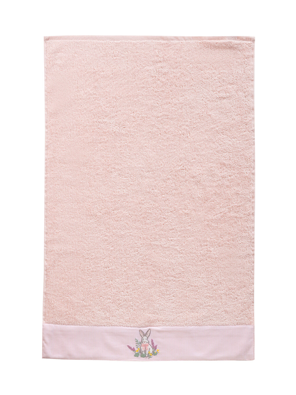Rabbit Embroidered Face Towel 50x80 cm-4