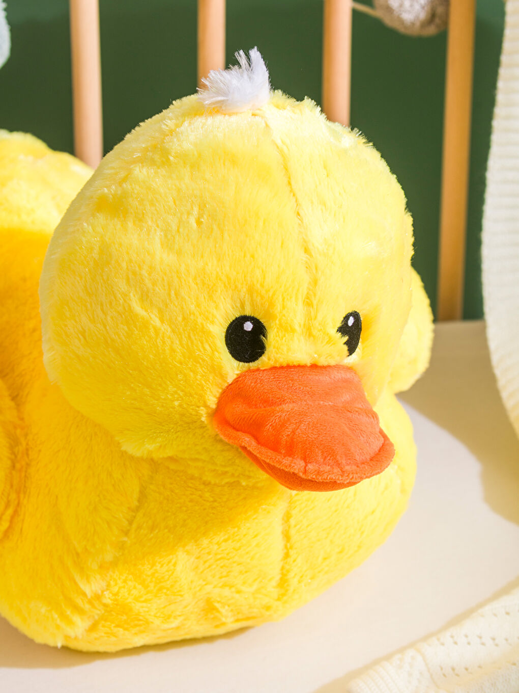 Karışık Ördek Figürlü Pelüş Bebek Kırlent 40 cm-2