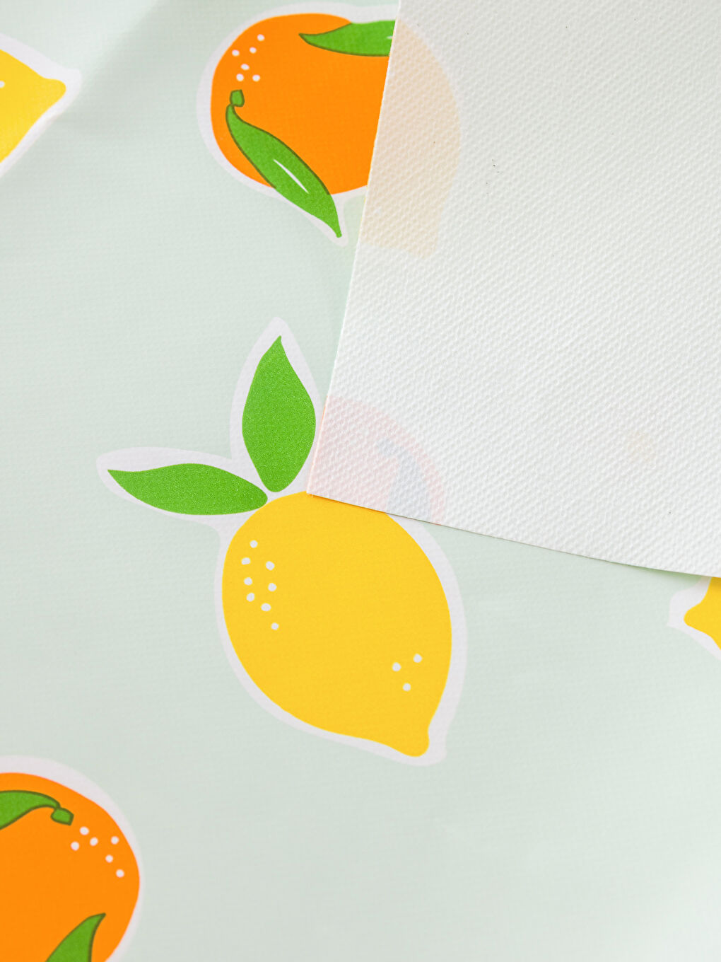 Karışık Limon Desenli Masa Örtüsü 140x180 cm-3