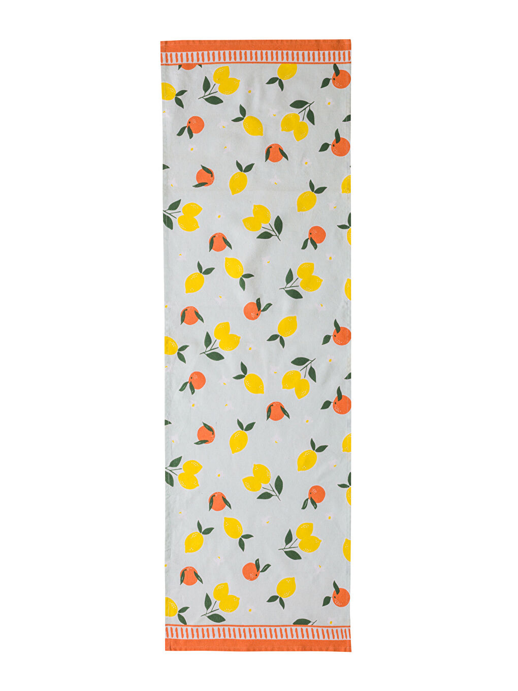 Karışık Limon Baskılı Runner 45x150 cm-4