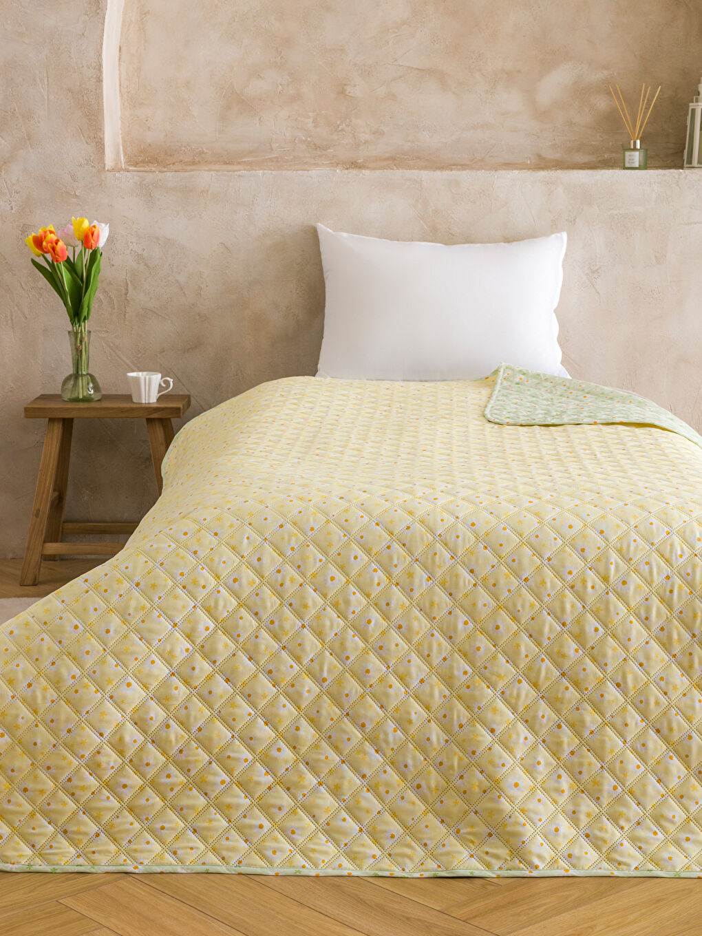 Floral Single Bedspread