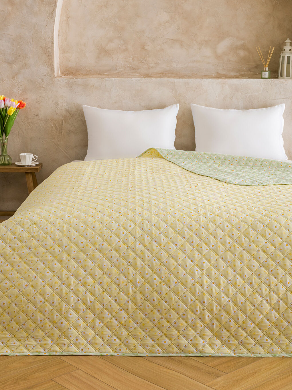 Plaid Double Bedspread
