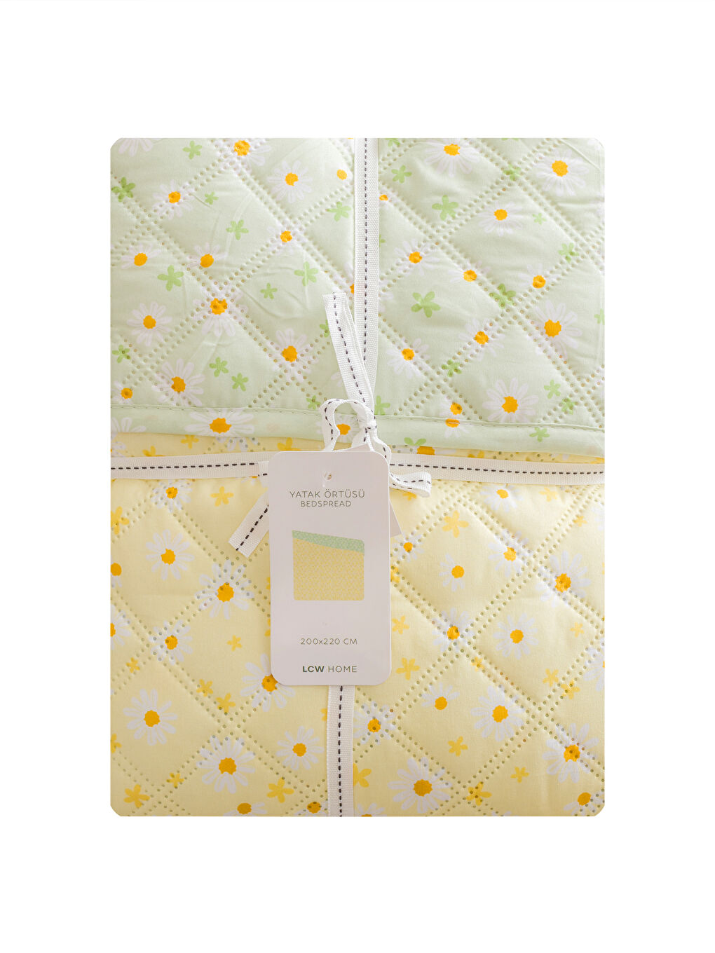 Plaid Double Bedspread-4