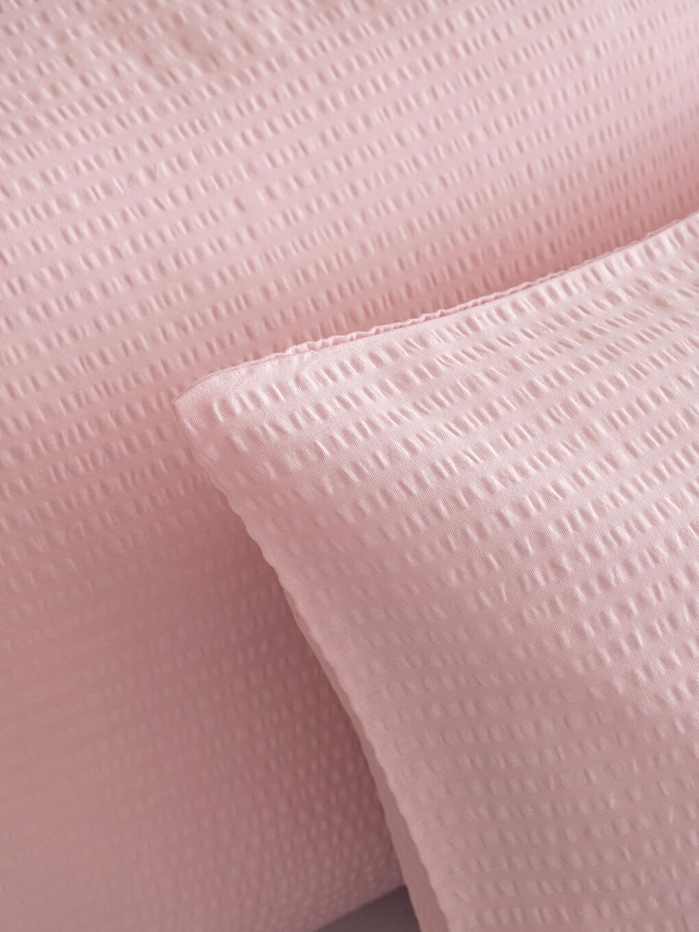 Pembe Çift Kişilik Pamuklu Nevresim Seti-3