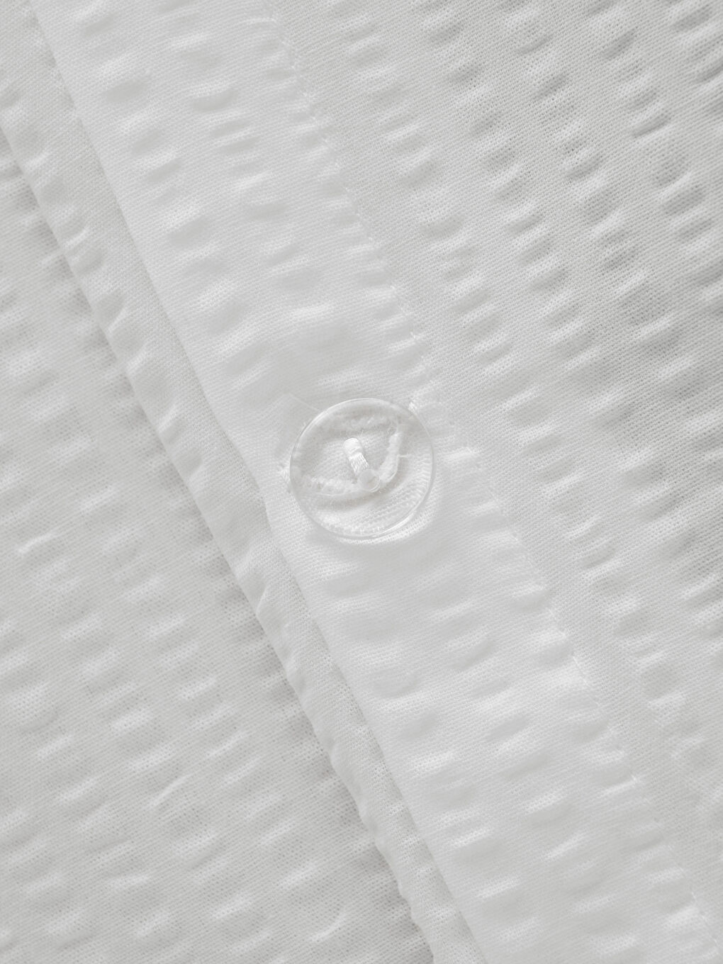 Beyaz Çift Kişilik Pamuklu Nevresim Seti-5