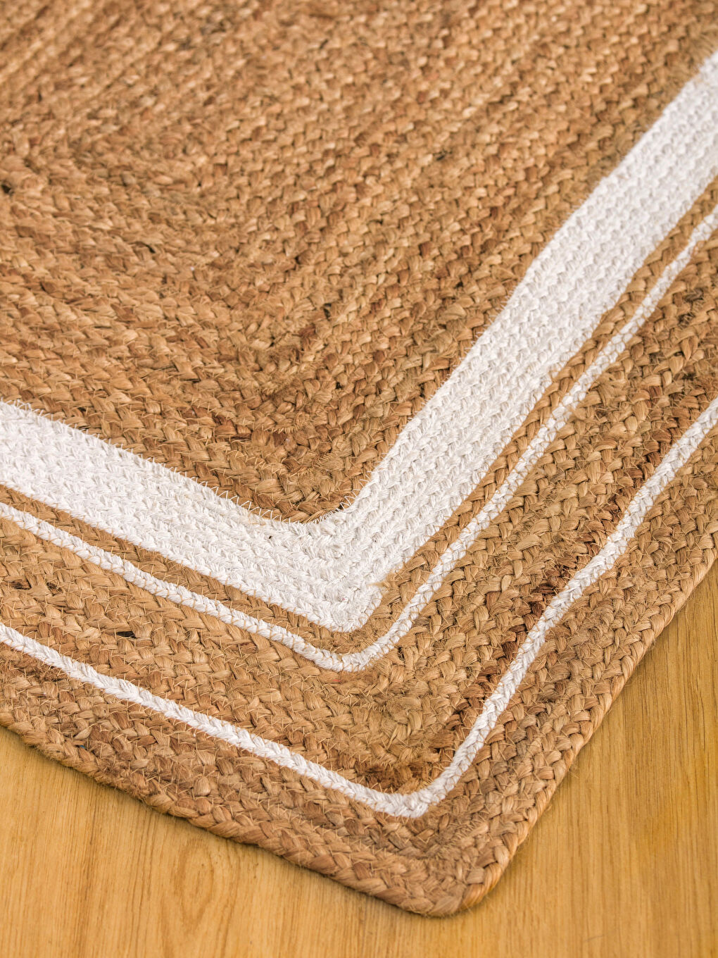 Karışık Örgü Dokulu Halı 80x150 cm-1