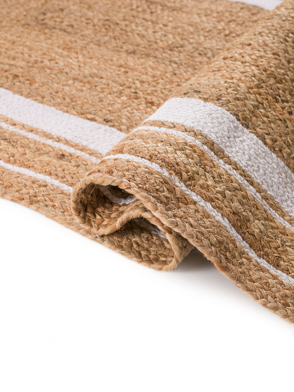 Karışık Örgü Dokulu Halı 80x150 cm-3