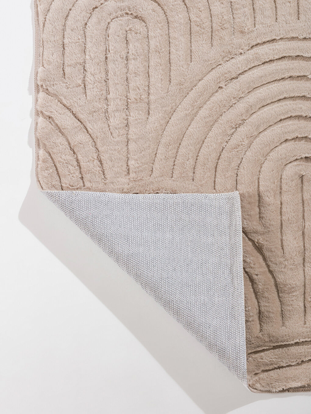 Kahverengi Desenli Halı 80x150 cm-2