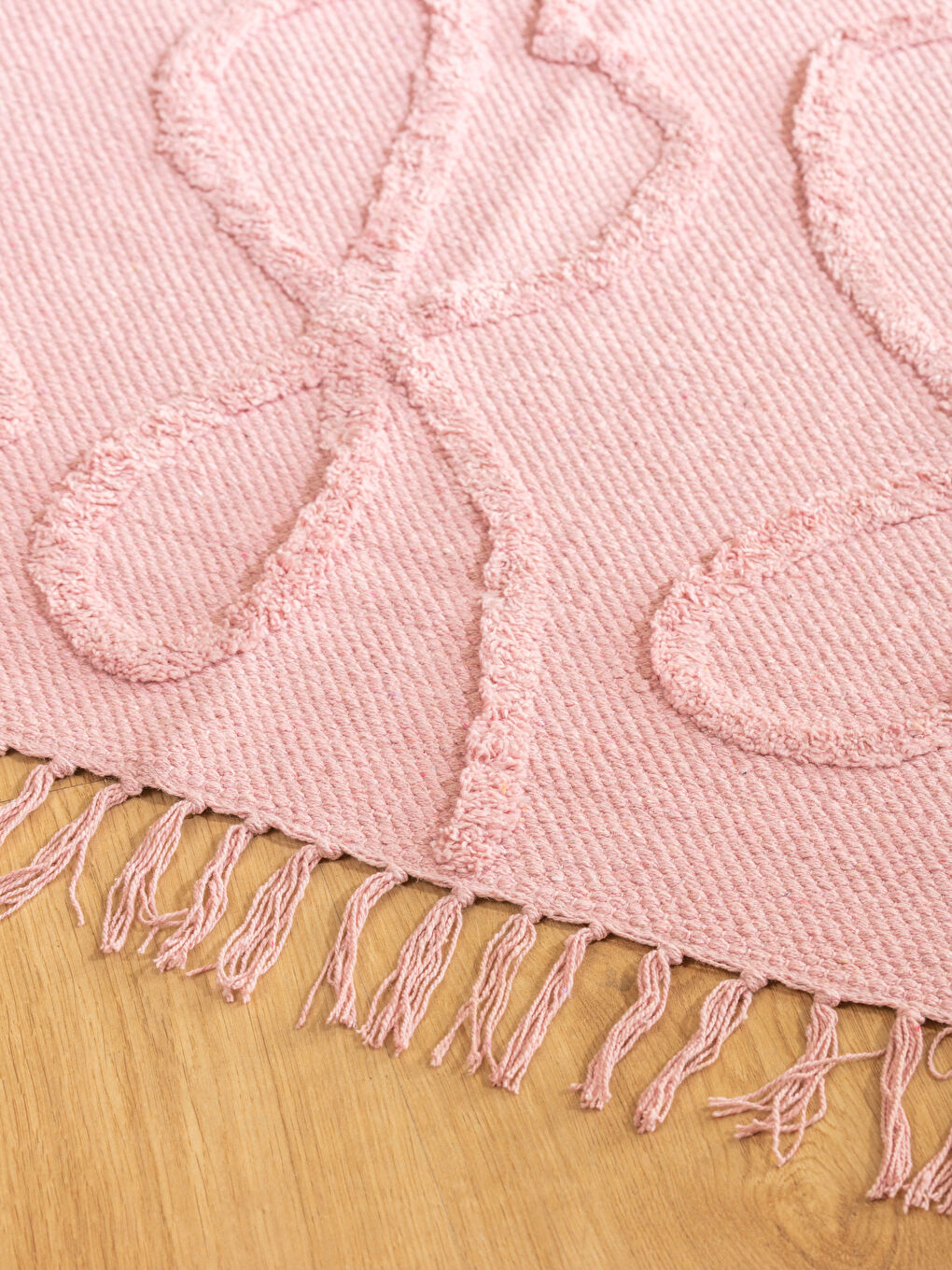 Karışık Fiyonk Baskılı Halı 70x140 cm-1