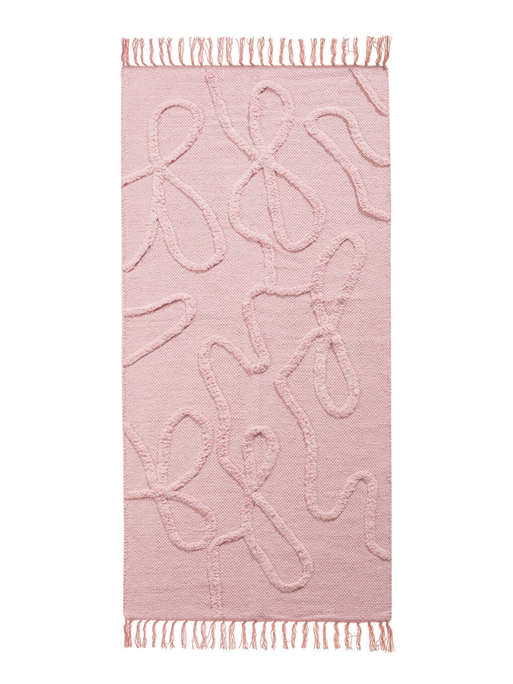 Karışık Fiyonk Baskılı Halı 70x140 cm-5