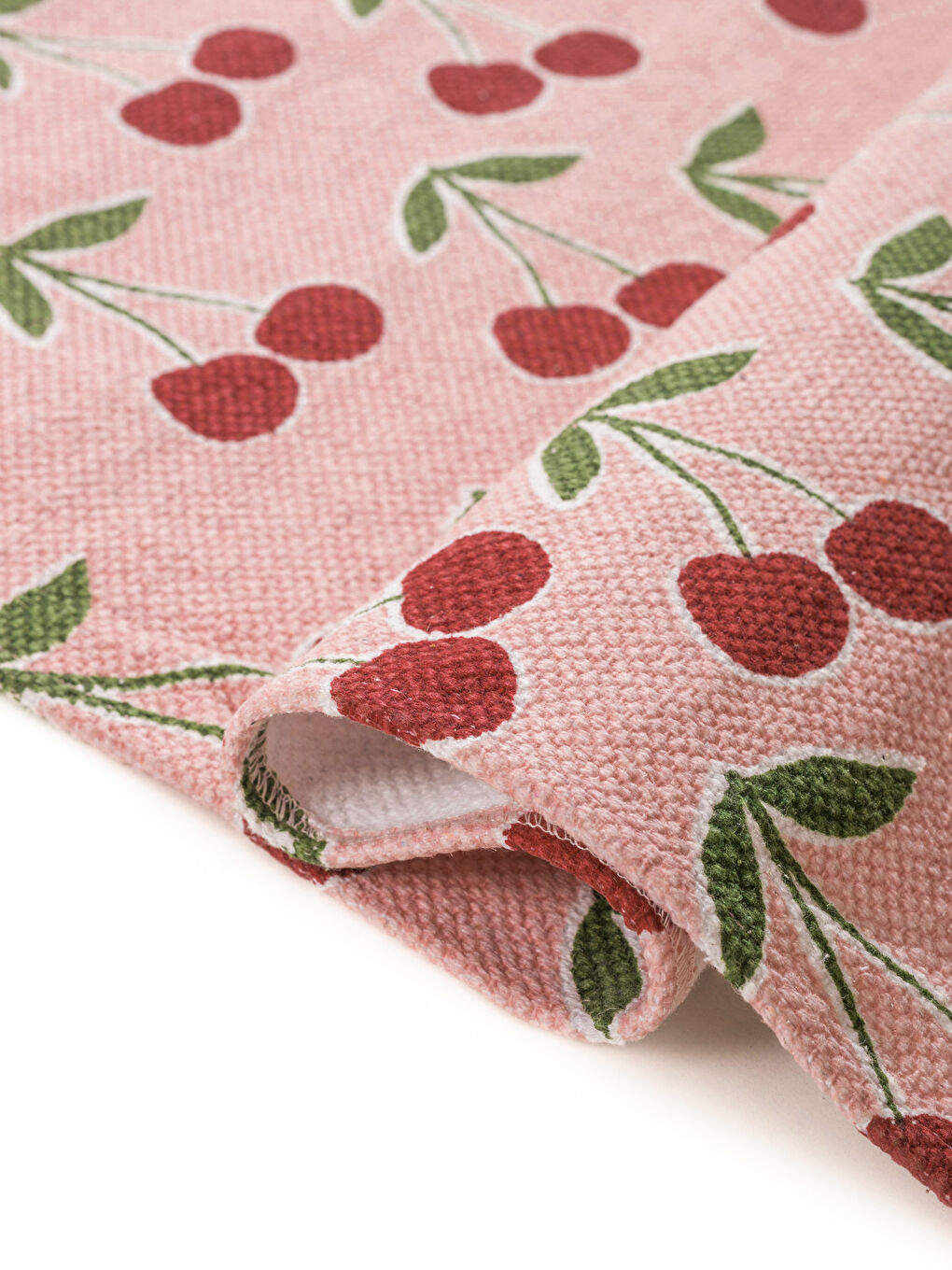 Kiraz Baskılı Halı 70x140 cm-2