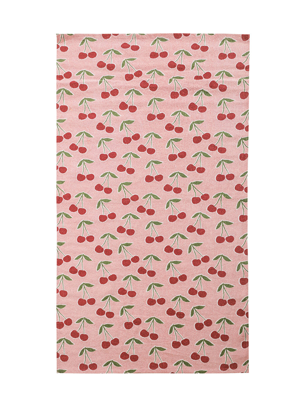 Kiraz Baskılı Halı 70x140 cm-5