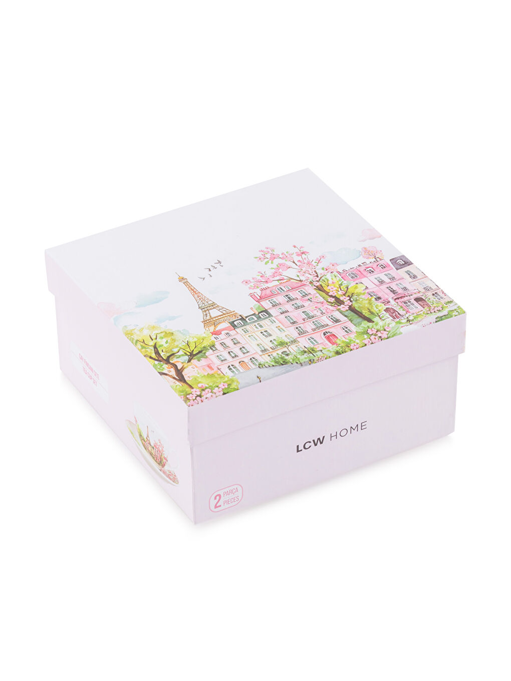 Karışık Baskılı Porselen Çay Fİncan Takımı-4