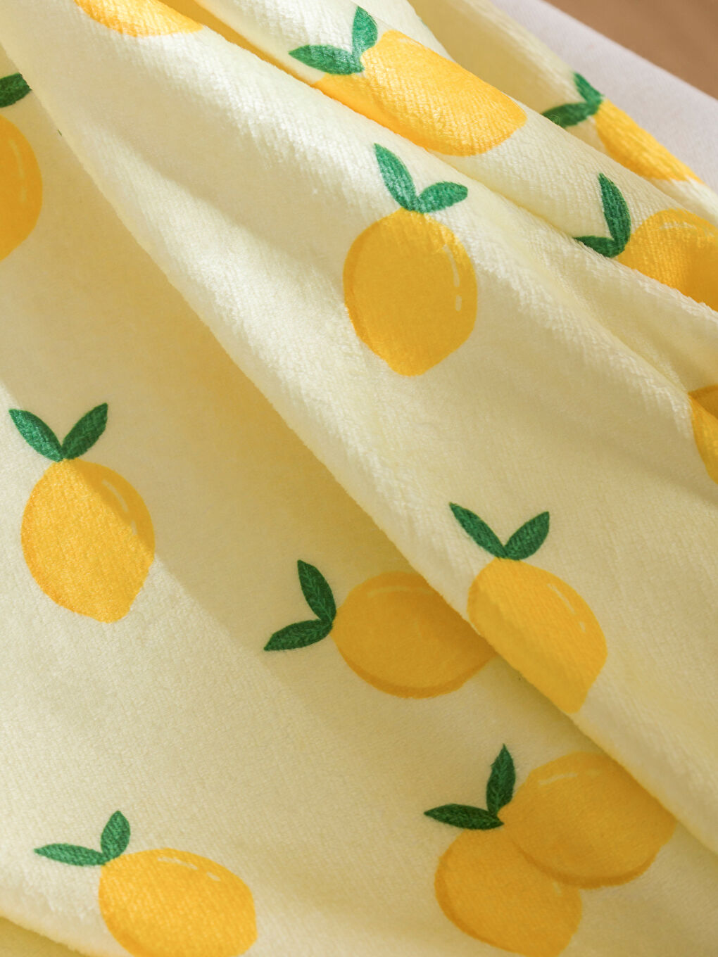 Karışık Limon Baskılı Tv Battaniyesi 100x150 cm-1