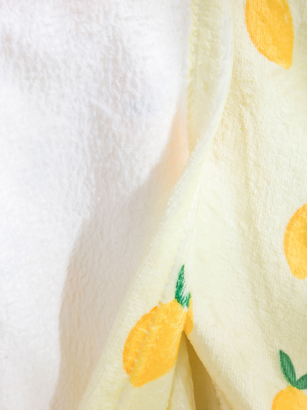 Karışık Limon Baskılı Tv Battaniyesi 100x150 cm-2