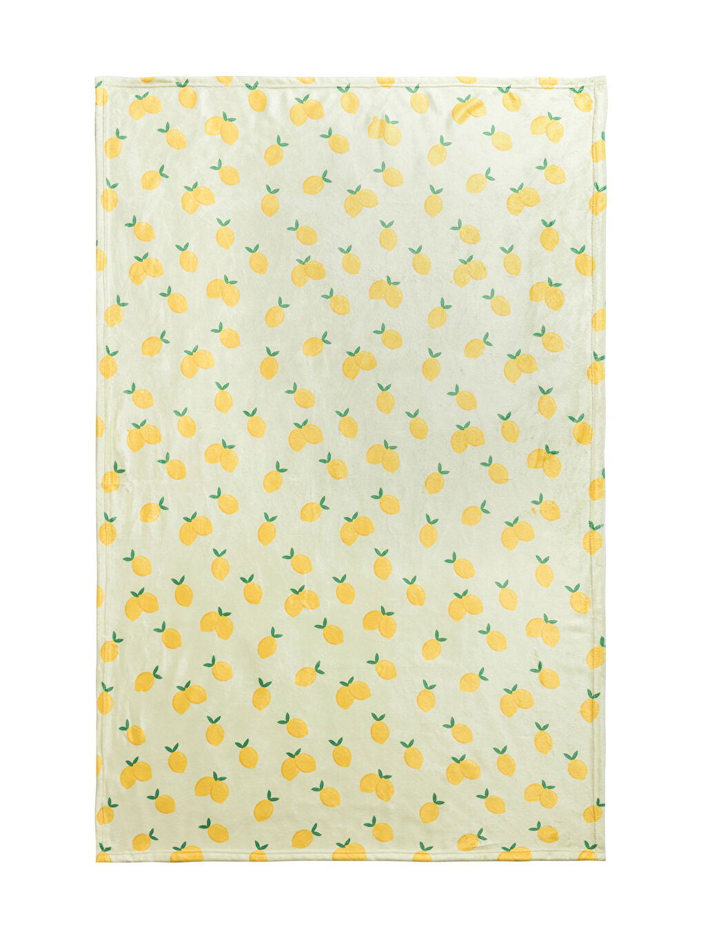 Karışık Limon Baskılı Tv Battaniyesi 100x150 cm-4