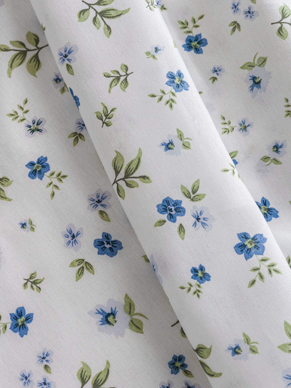 Karışık Çiçek Desenli Çift Kişilik Lastikli Çarşaf-2