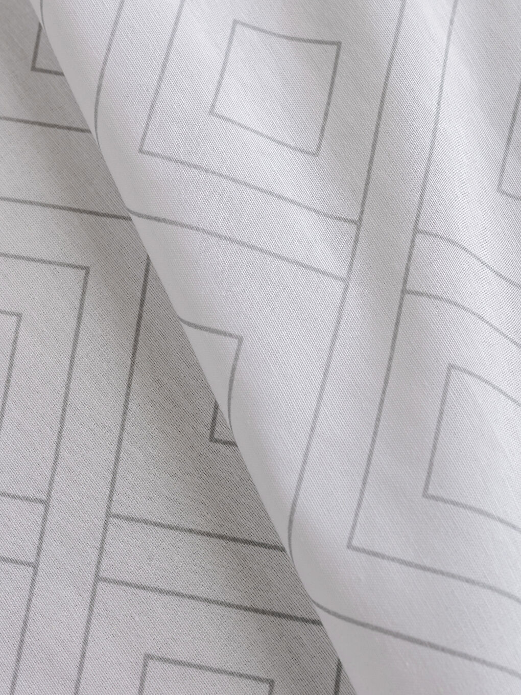 Gri Desenli Lastikli Çarşaf-2