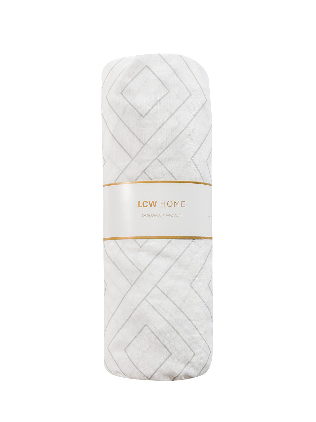 Gri Desenli Lastikli Çarşaf-4