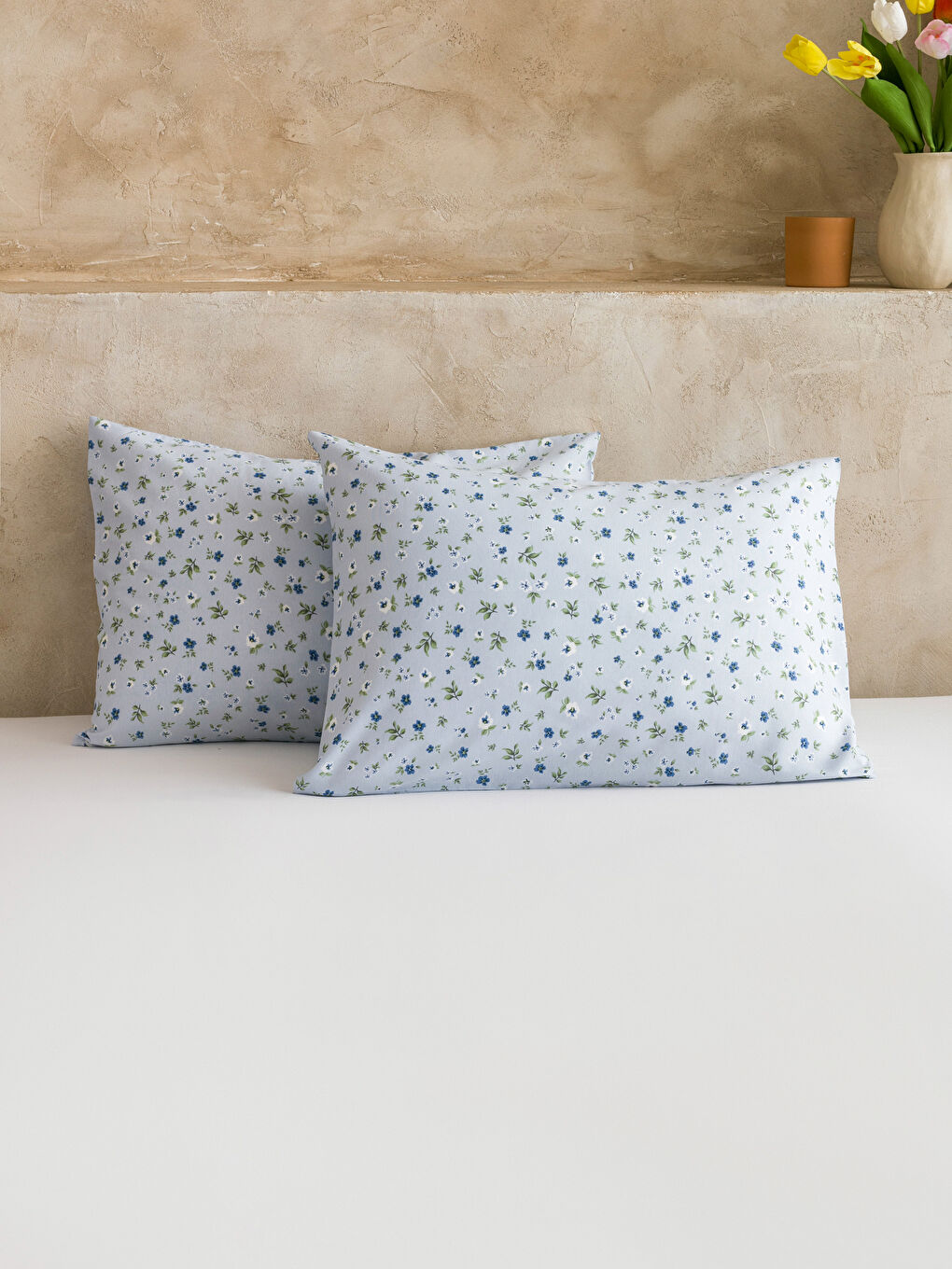 Karışık Desenli Yastık Kılıfı 2'li 50x70 cm-1