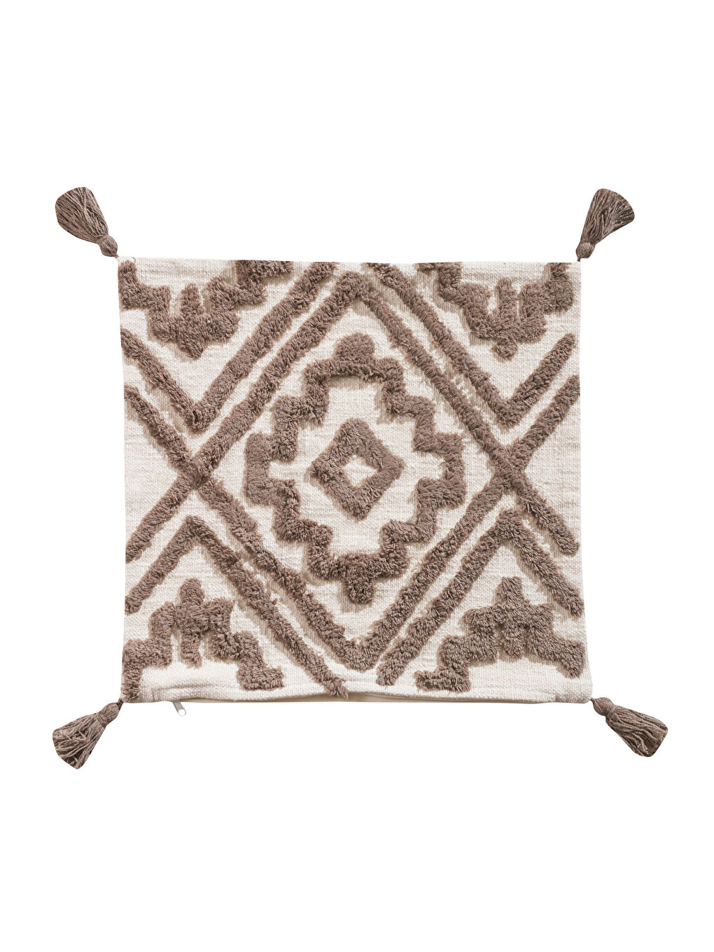 Karışık Geometrik Desenli Kırlent Kılıfı 45x45 cm-5