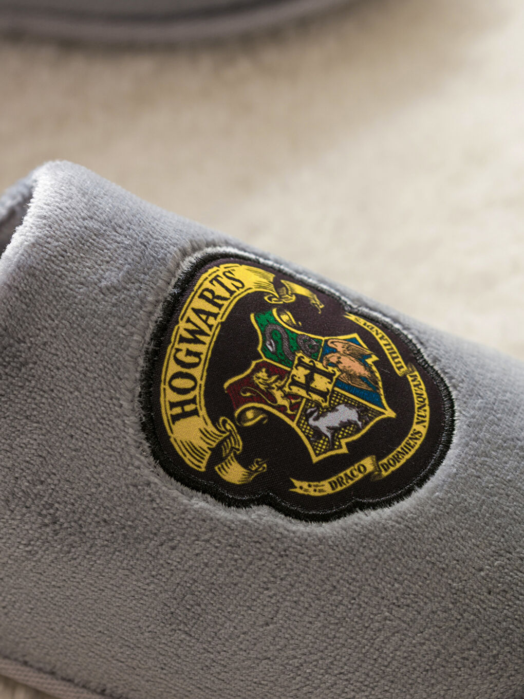 Harry Potter Printed Plush Men's Home Slippers-4