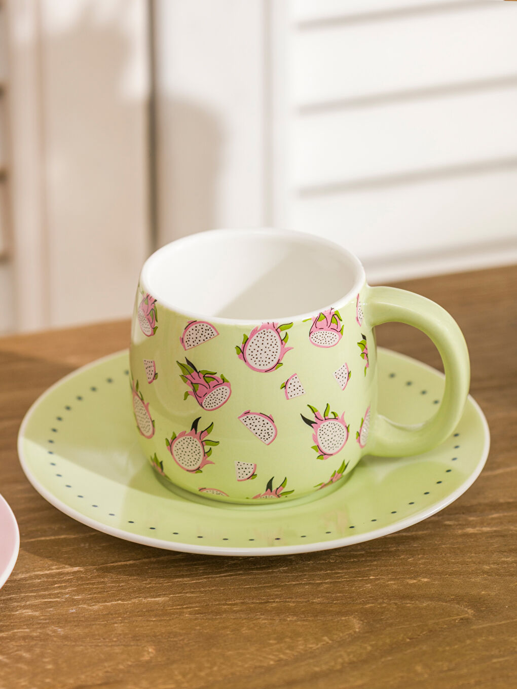 Karışık Baskılı 2 Kişilik Porselen Kahve Fincan Takımı 90 ml-1