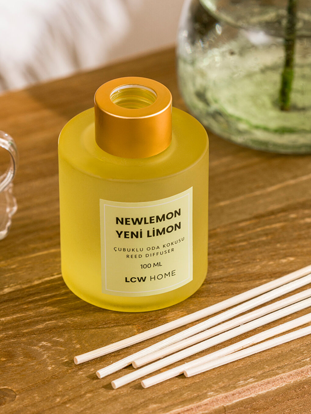 Karışık Limon Baskılı Çubuklu Oda Kokusu 100 ml-1