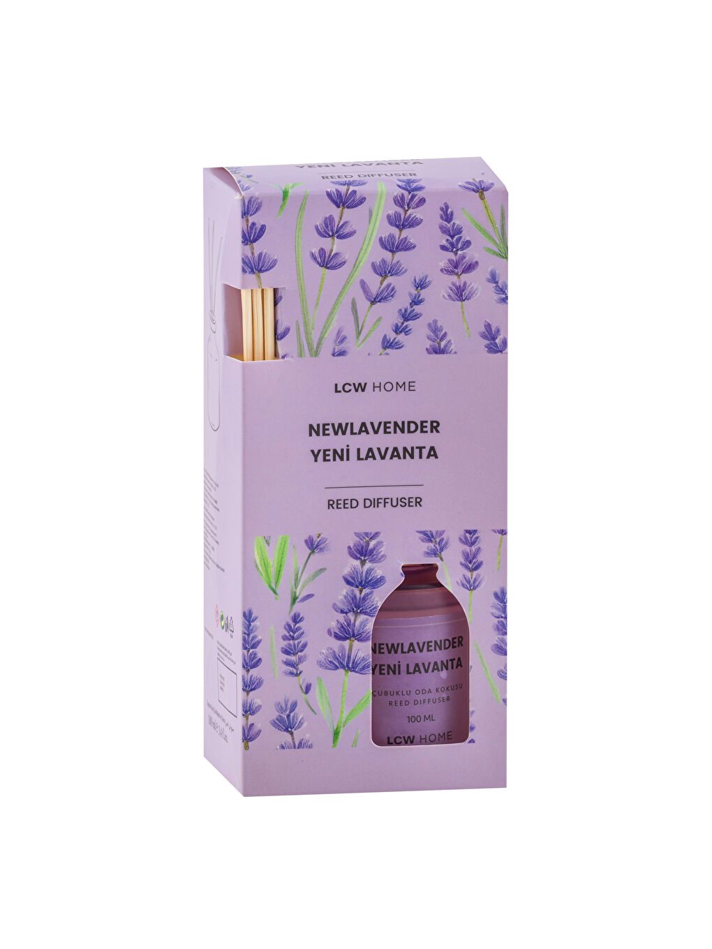 Karışık Lavanta Kokulu Çubuklu Oda Kokusu 100 ml-3
