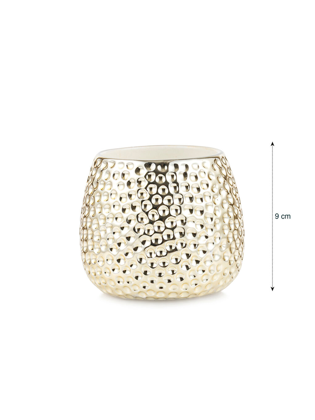 Renksiz Dekoratif Bardak mum-3