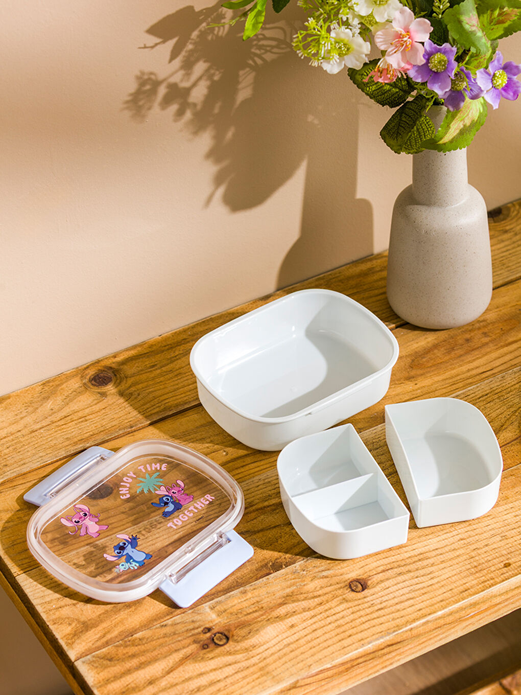 Karışık Lilo ve Stitch Baskılı Saklama Kabı-1