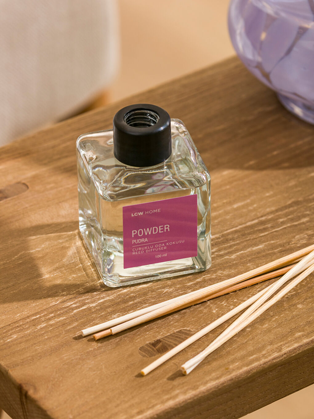 Pembe Pudra Kokulu Çubuklu Oda Kokusu 100 Ml-1