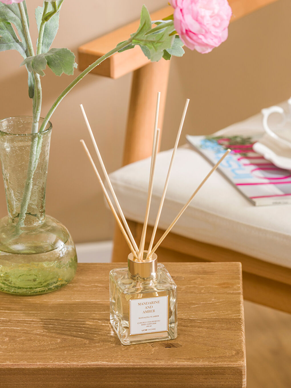 Karışık Amber Kokulu Çubuklu Oda Kokusu