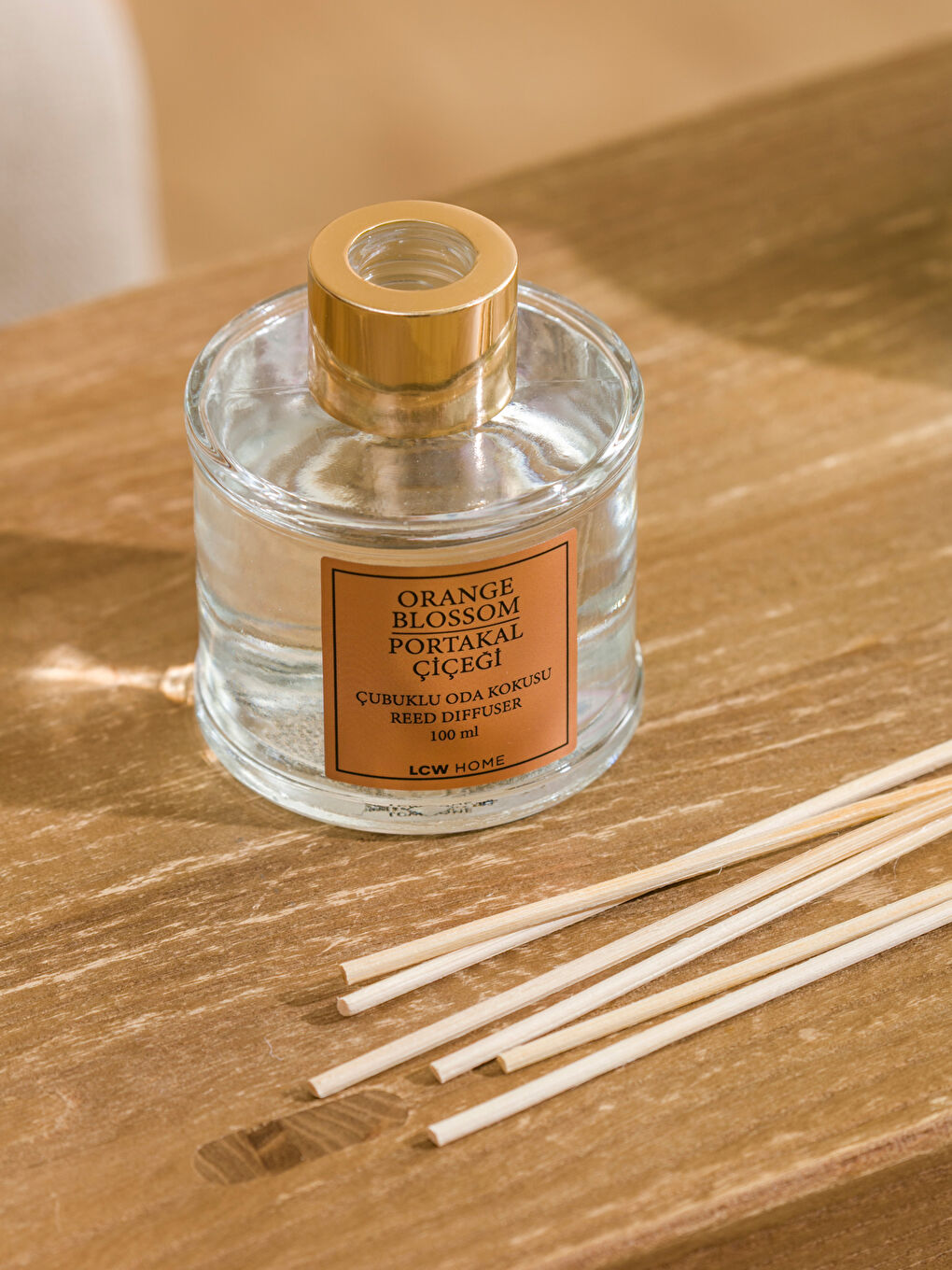 Sarı Portakal Çiçeği Kokulu Çubuklu Oda Kokusu 100 ml-1