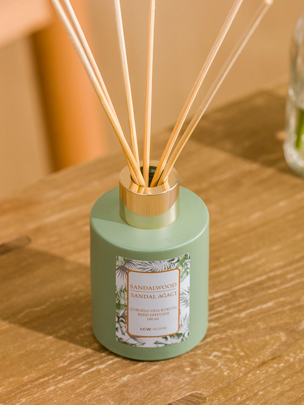 Yeşil Sandal Ağacı Kokulu Çubuklu Oda Kokusu-2