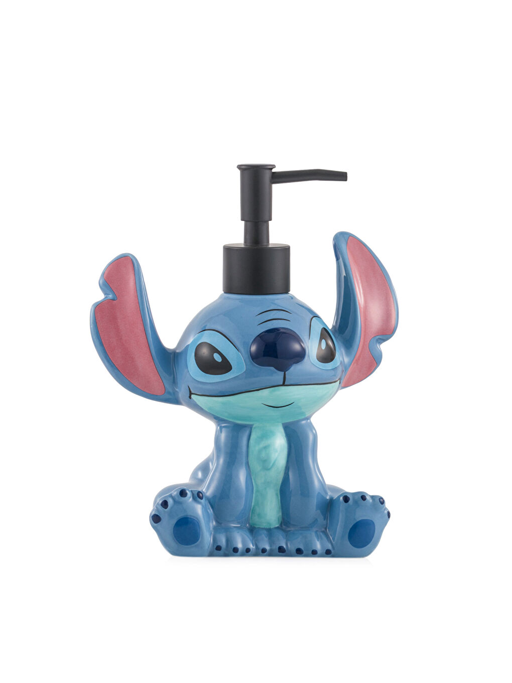 Karışık Stitch Figürlü Seramik Sıvı Sabunluk-3