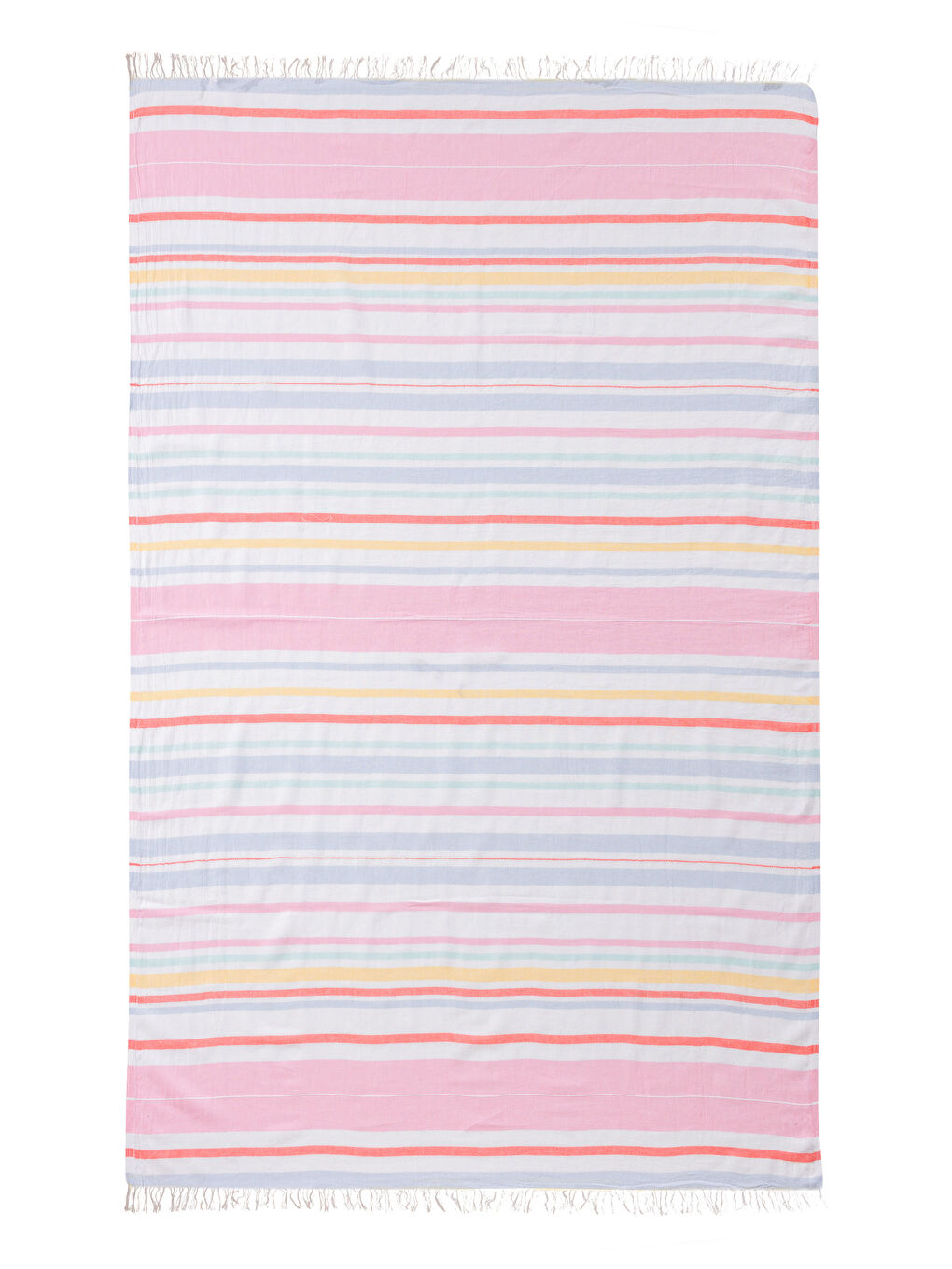 Karışık Çizgi Desenli Peştamal Havlu 90x165 cm-3