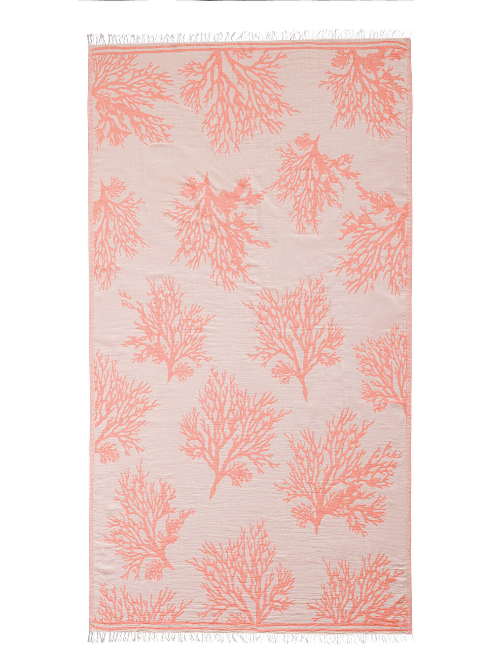 Mercan Baskılı Plaj Havlusu 90x165 cm-3