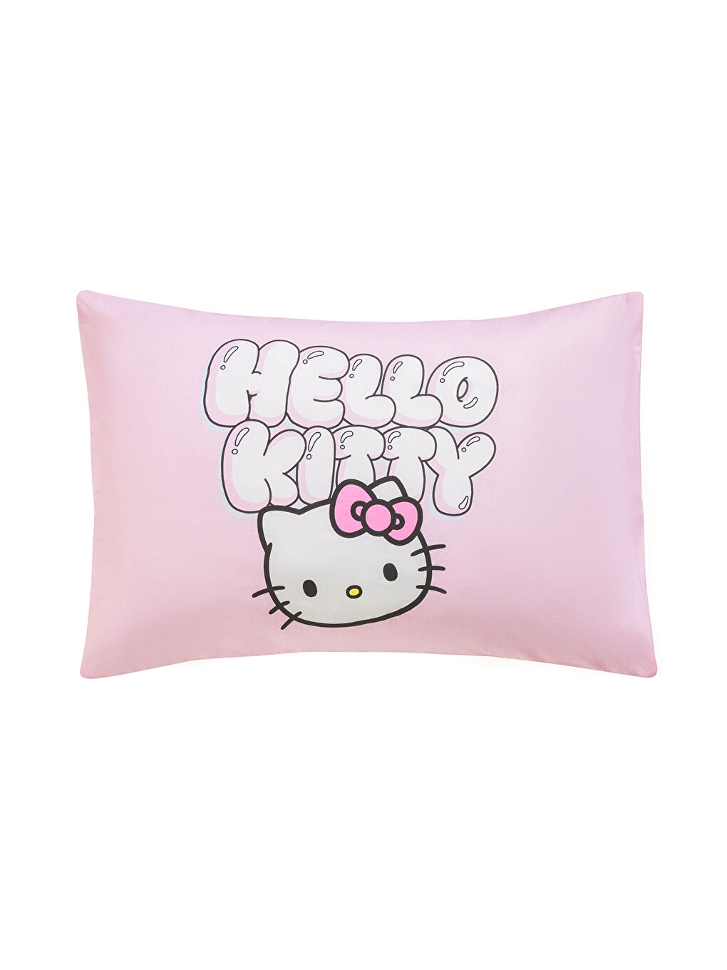 Pembe Hello Kitty Baskılı Yastık Kılıfı 2'li 50x70 cm-4