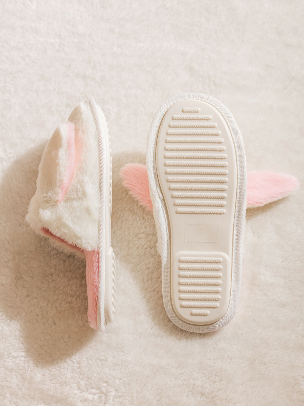 Papuci de casă Basic Femei Model Iepure din pluș-3