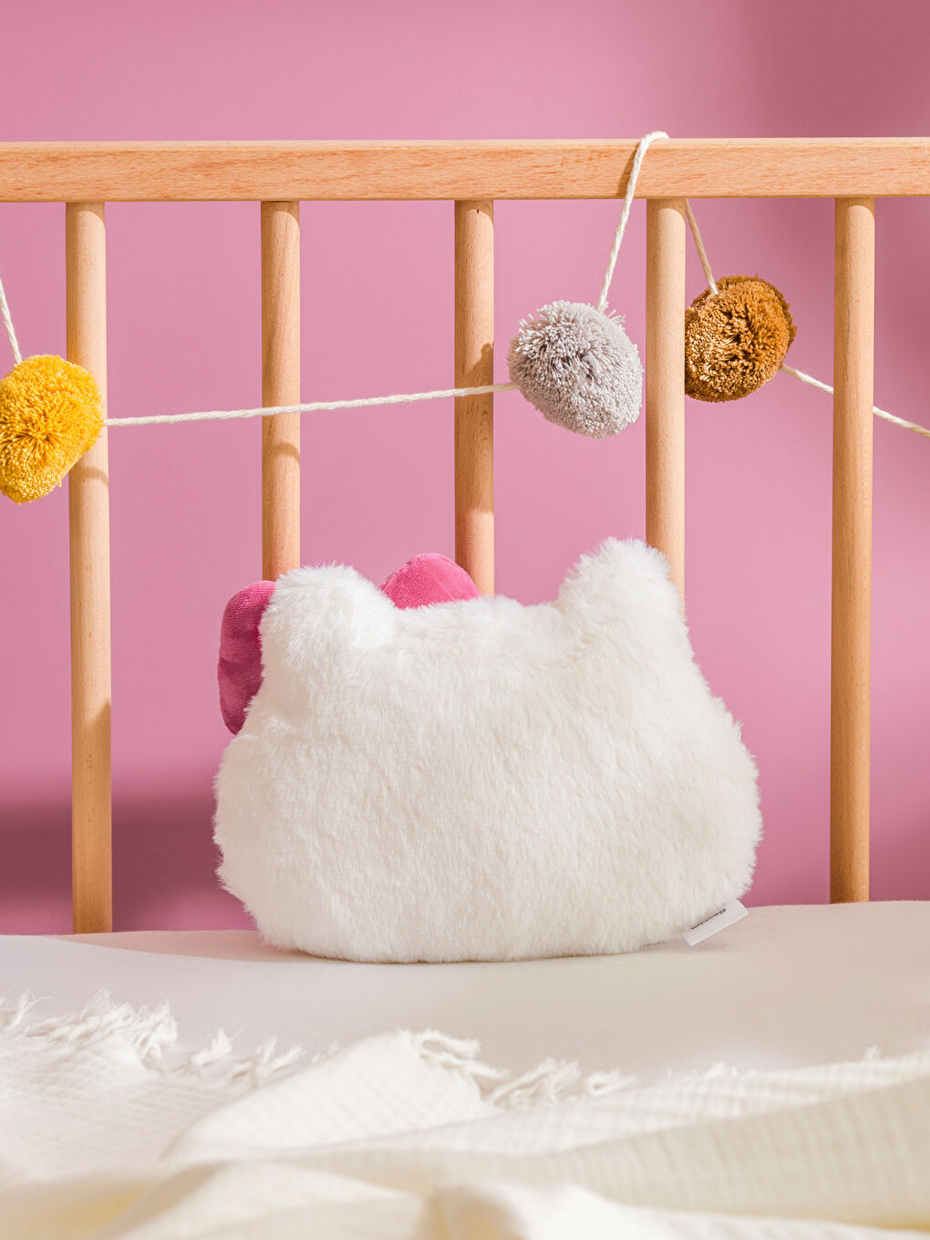 WHITE Baby's Cushion-1