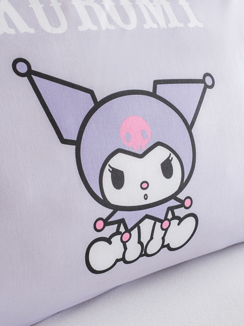 Mor Hello Kitty Baskılı Yastık Kılıfı 2'li 50x70 Cm	-2