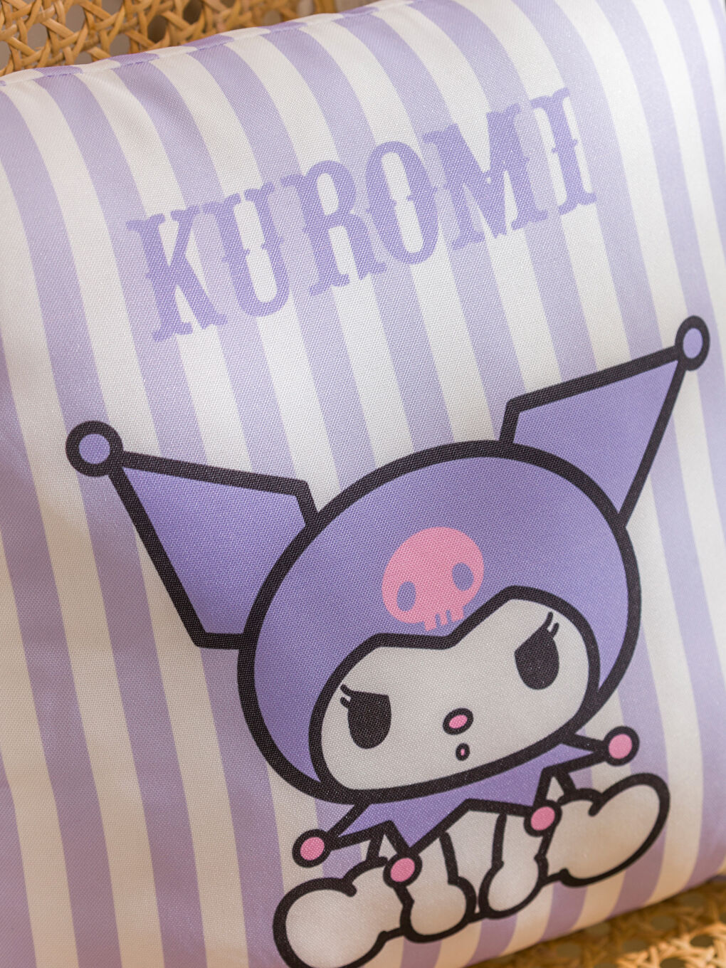 Kuromi Print Cushion 30x30 cm-1