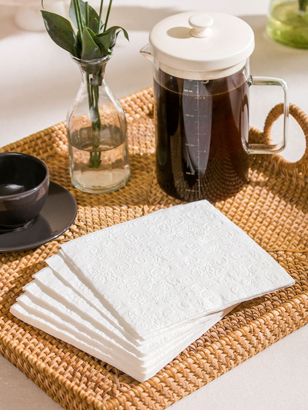 Beyaz Kağıt Peçete 20'li-1