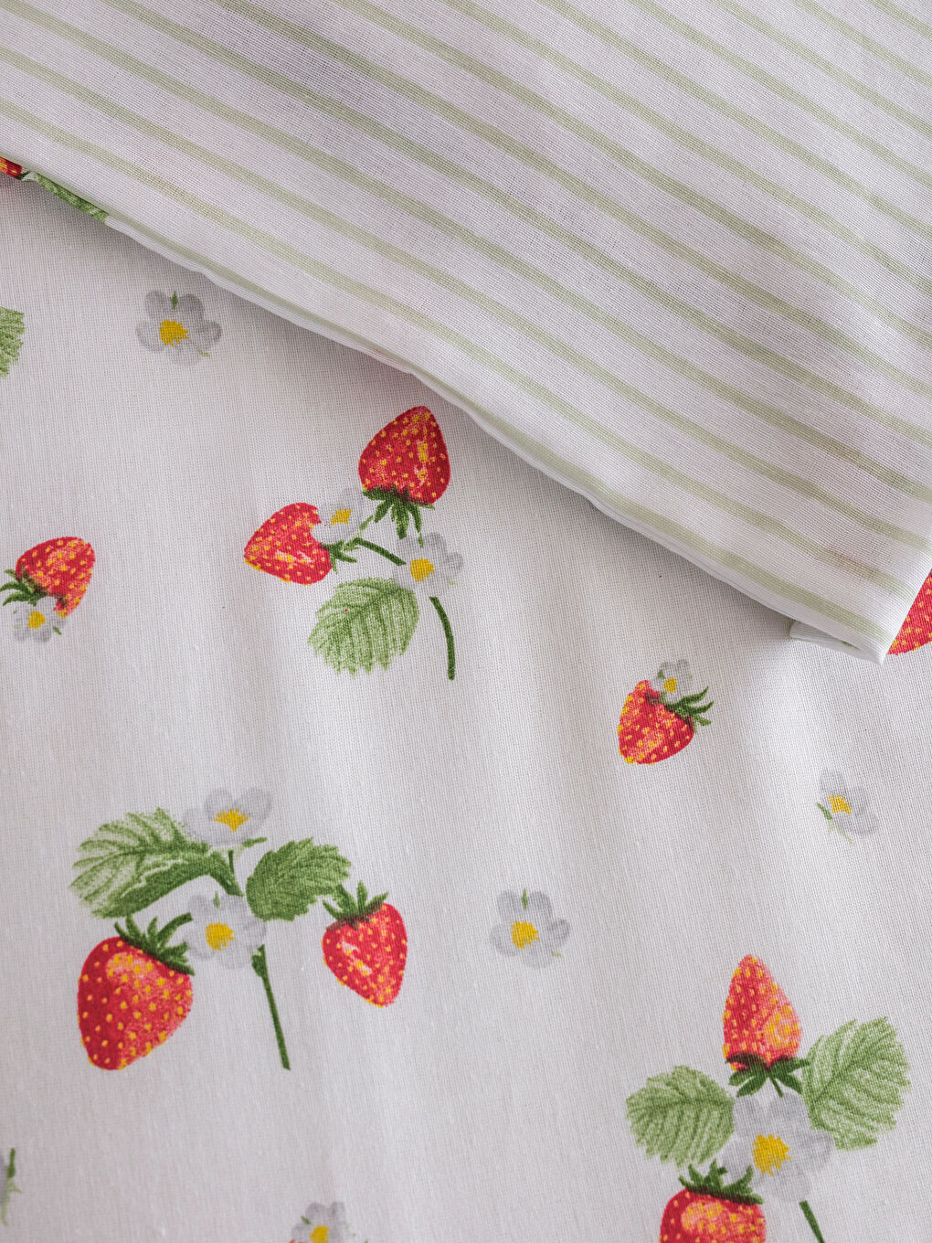 Σετ Κουβερλί Μονό με Σχέδιο Κεράσια-4