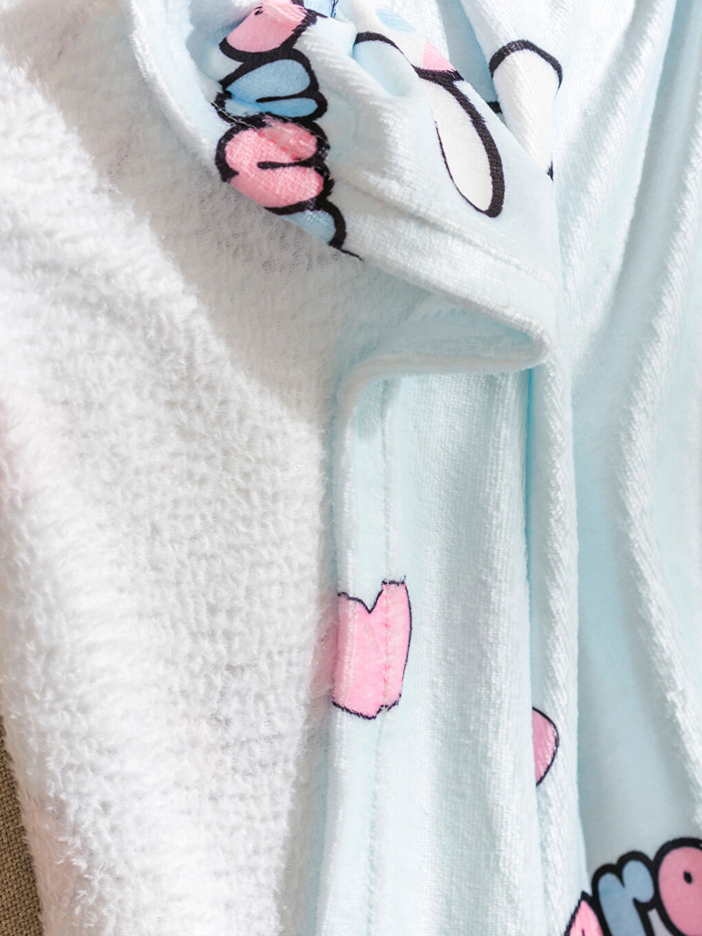 BLUE Throw Blanket-2