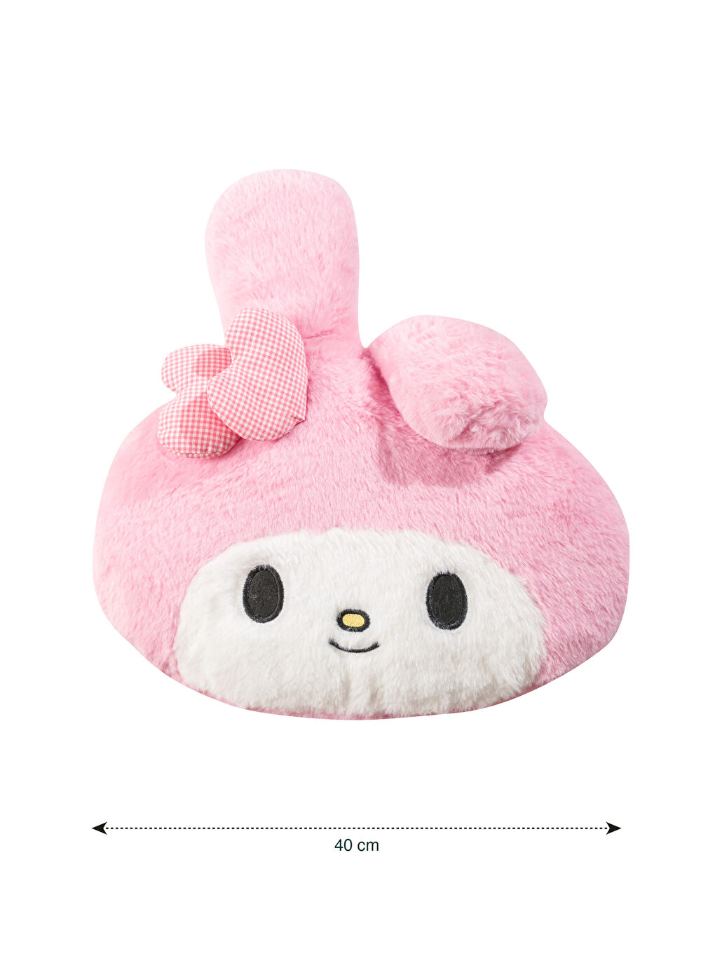 Beyaz Melody Figürlü Pelüş Bebek Kırlent 40 cm-3